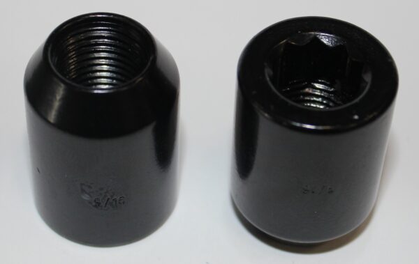 Torxmutter Svart D23 L32 9/16"