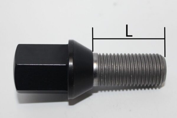 Alubult Svart M14x1.5 Kona L63