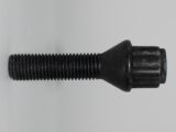 Låsbult M12x1.5 K60° Svart L40