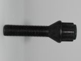 Låsbult M12x1.5 K60° Svart L45