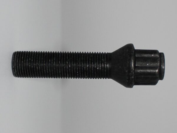 Låsbult M14x1.25 K60° Svart L50