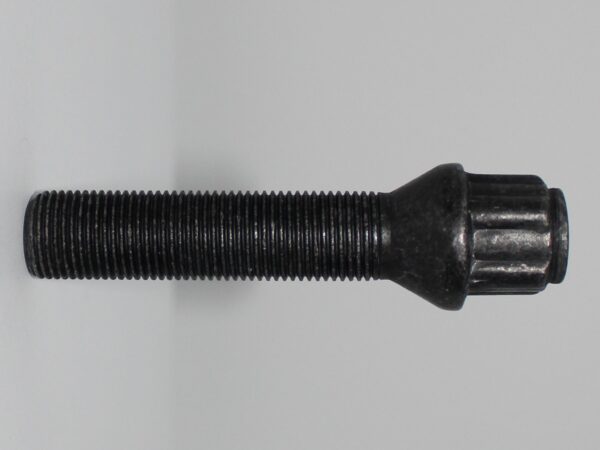 Låsbult M14x1.25 K60° Svart L55