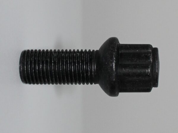 Låsbult M14x1.5 R14 Svart L30