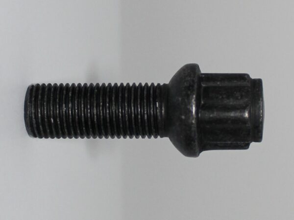 Låsbult M14x1.5 R14 Svart L35