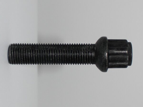 Låsbult M14x1.5 R14 Svart L55