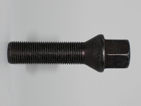 Hjulbult M14x1.25 K60° L45 Svart Szn