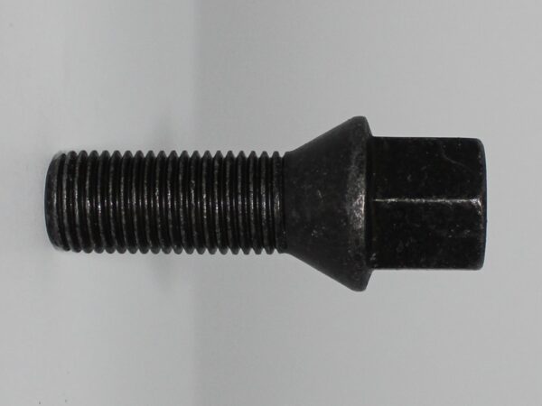 Hjulbult M14x1.5 K60° L30 Svart Szn