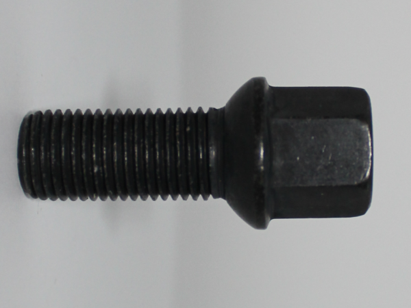 Hjulbult M14x1.5 R14 L27 Svart Szn