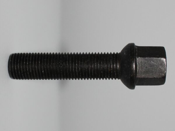 Hjulbult M14x1.5 R14 L55 Svart Szn